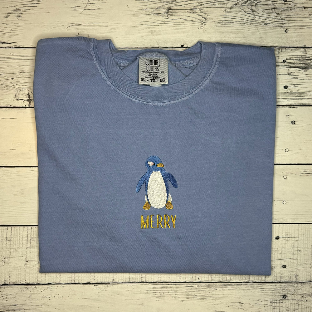 
                      
                        Merry Penguin Tee or Crew
                      
                    