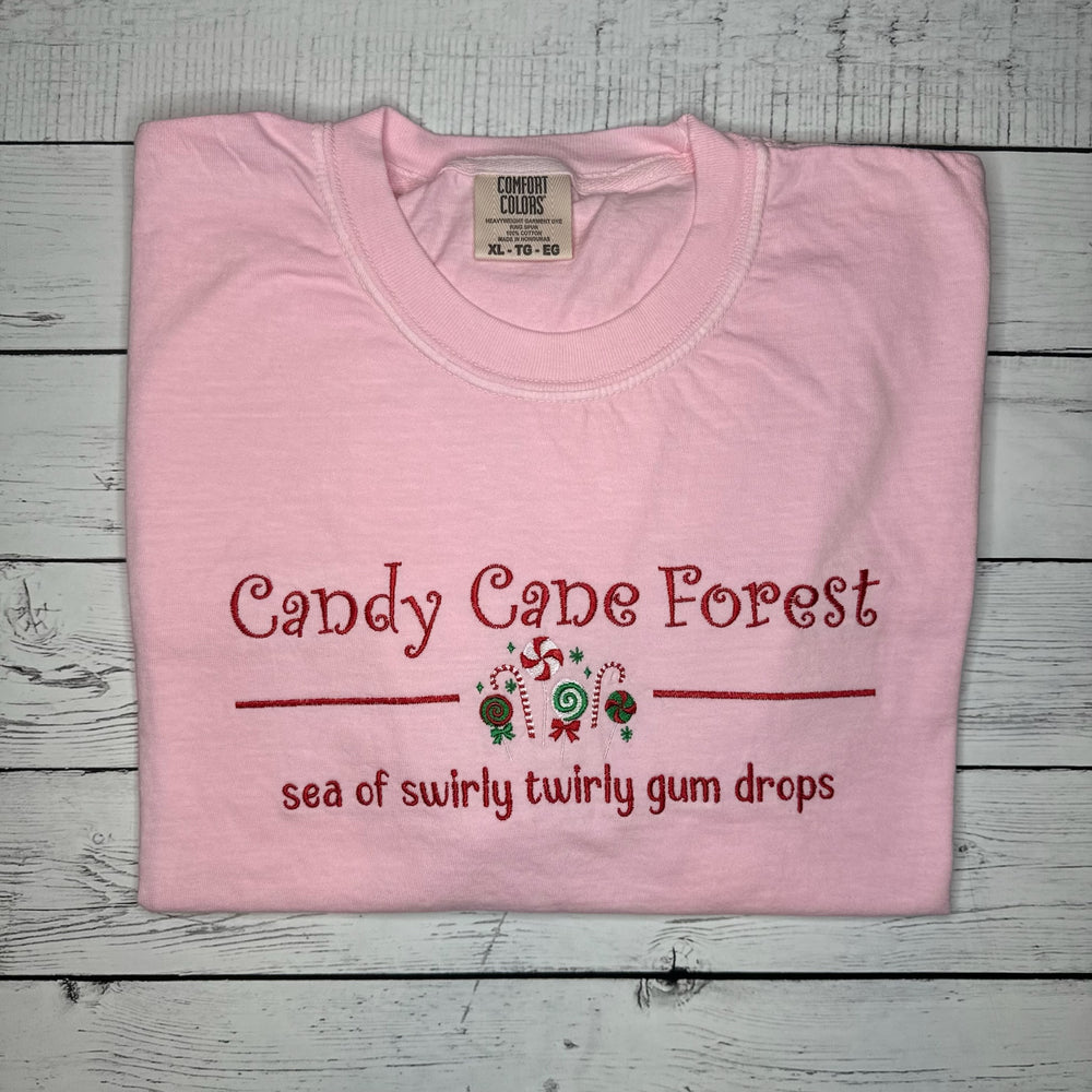 Candy Cane Forest Tee