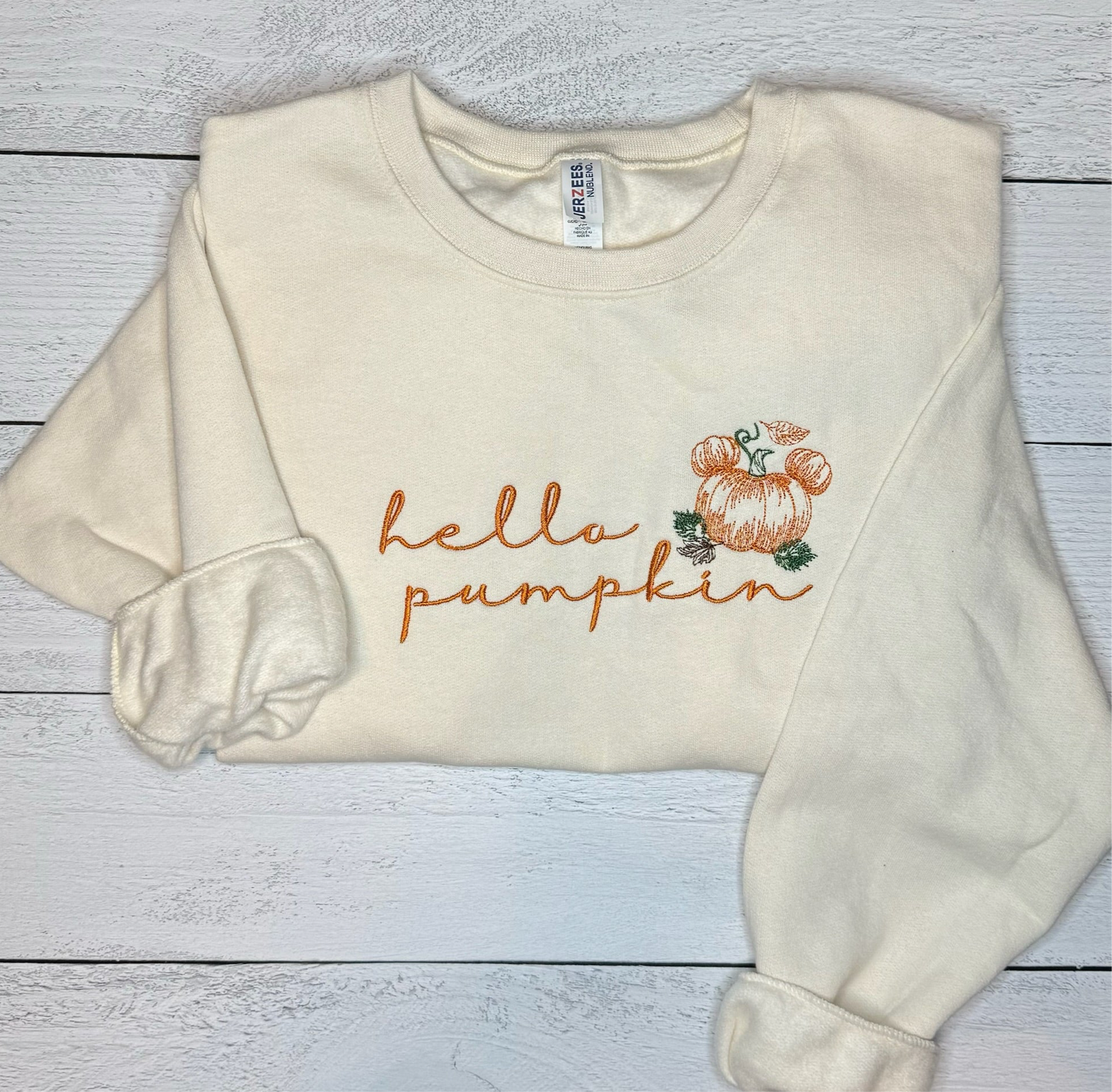 Hello Pumpkin Crewneck Sweatshirt