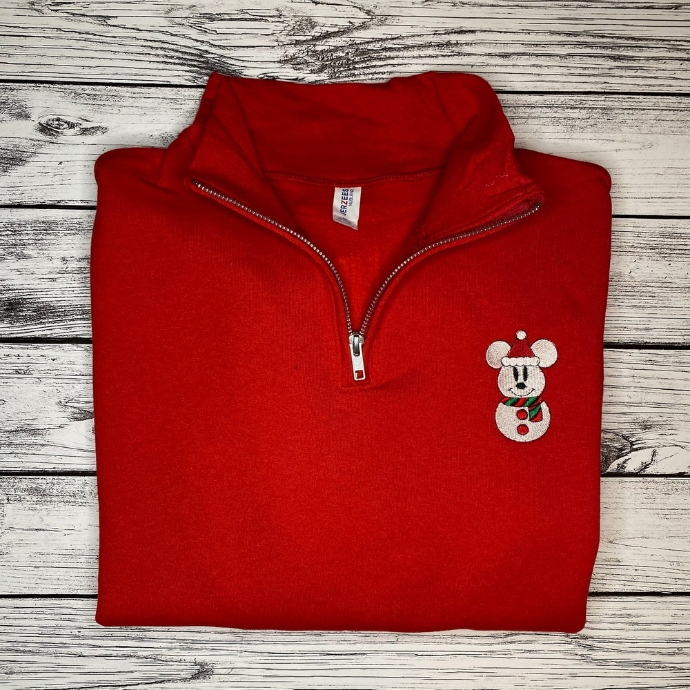 Snowman Quarter Zip