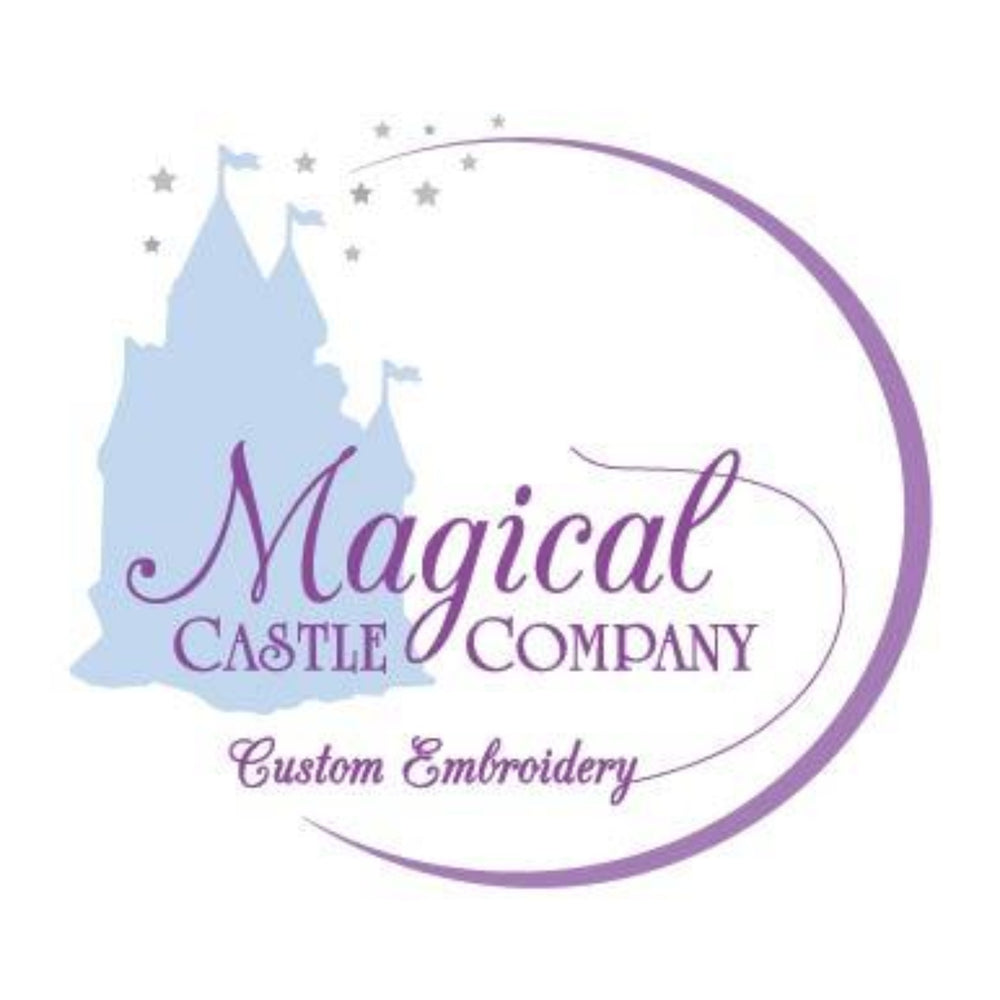 Magical Castle Embroidery Gift Card